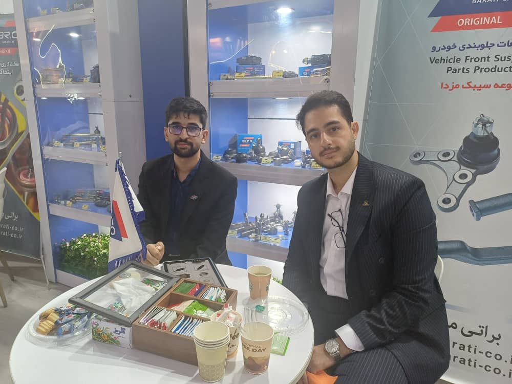 حضور تیم صنعت‌یار ایران در غرفه شرکت سیبک مزدا