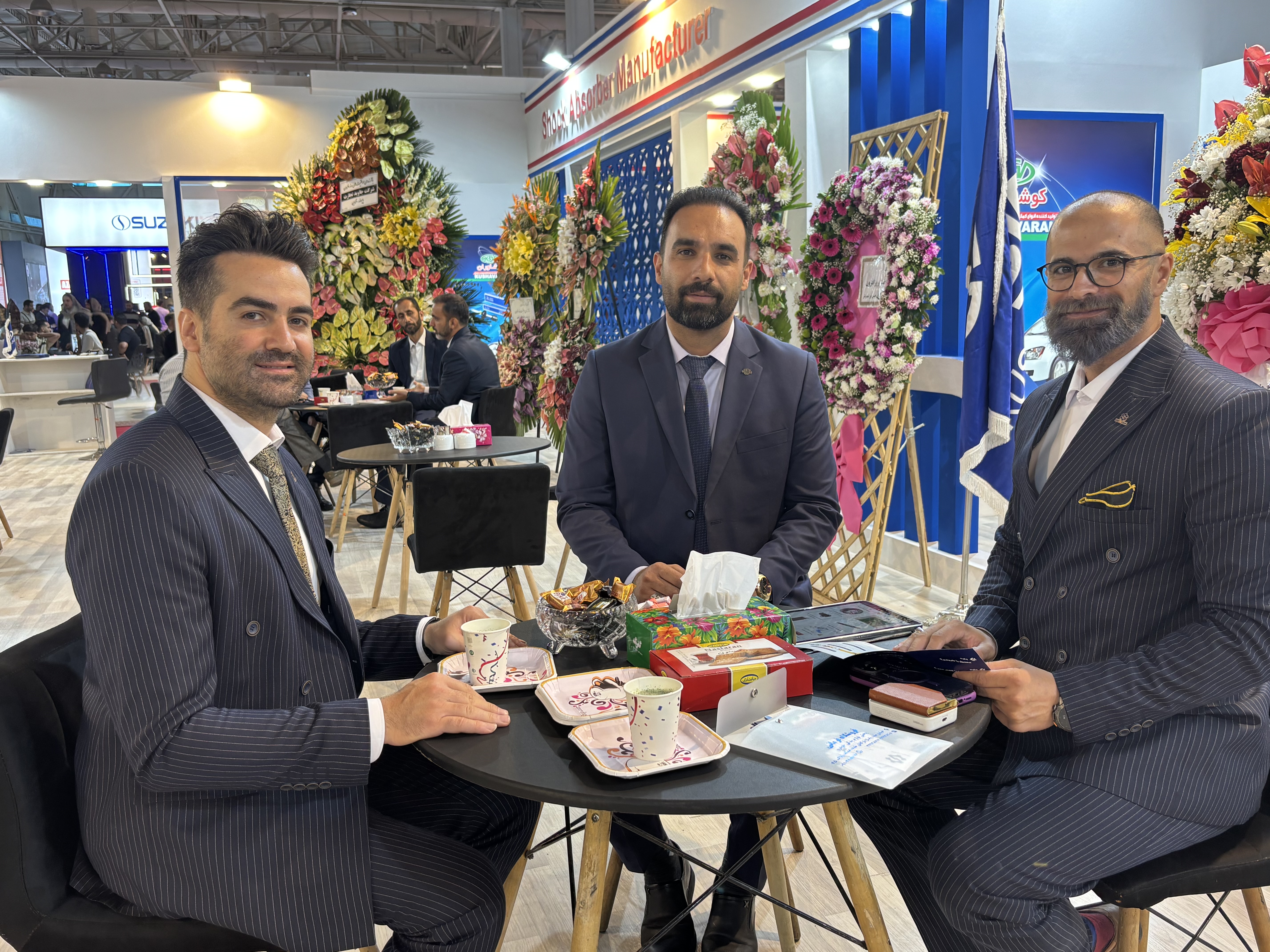 حضور تیم صنعت‌یار در غرفه شرکت کوشاوران