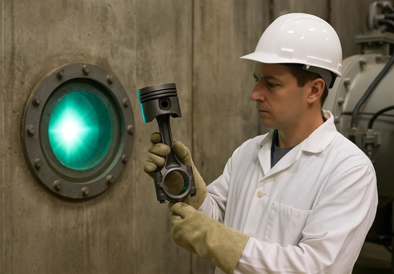 هسته‌ای در صنعت : افزایش سختی قطعات موتور خودرو با فناوری هسته‌ای